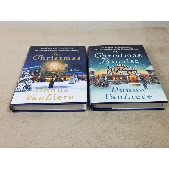 Donna VanLiere Book The Christmas Hope & The Christmas Promise - A novel 2007 x2 - Picture 4 of 11